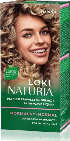 Joanna Joanna Naturia Curls permanent wave væske Normal 2x75ml SM