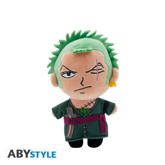 Abysse ONE PIECE Zoro Plysjfigur 15 cm - Kosedyr for Trygg Søvn