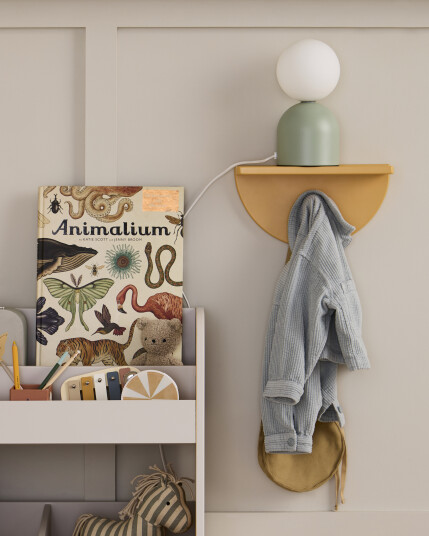 Kid"s Concept Shelf Circle Mustard Star - Yellow - ONE SIZE Kid"s Concept Shelf Circle Mustard Star - Yellow - ONE SIZE