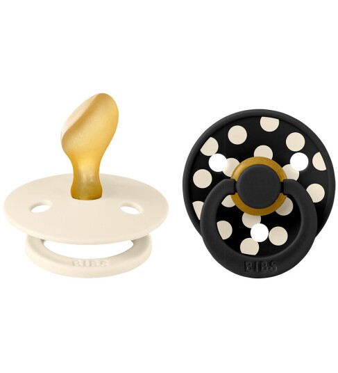 BIBS Colour Smokker Str. 2 Anatomisk 2 pack Ivory/Svart BIBS 6 18 md Smokk Hvit 62 86 BIBS Colour Smokker Str. 2 Anatomisk 2 pack Ivory/Svart BIBS 6 18 md Smokk Hvit 62 86