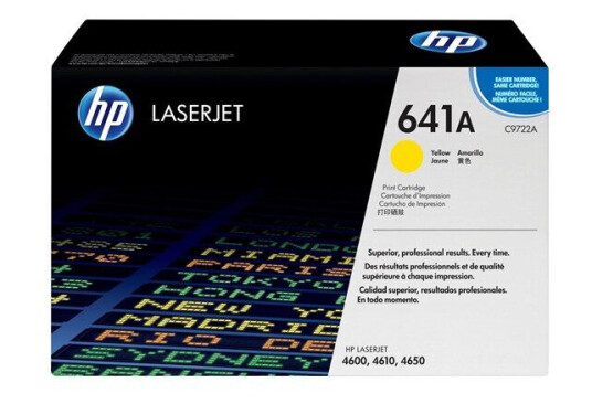 HP 641A / C9722A Yellow Toner - Laser toner Yellow