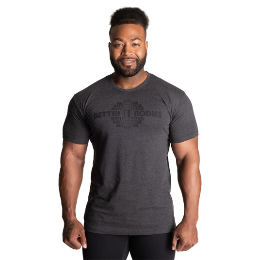 Recruit Tee, Dark Grey Melange Grå OS