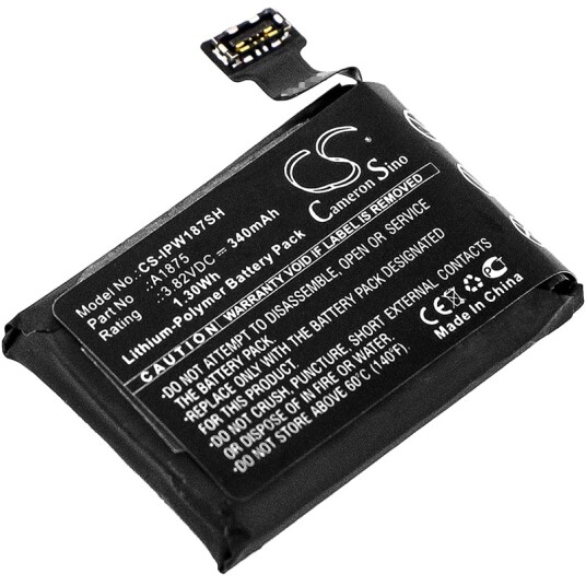 Batteri til Apple Watch Series 3 GPS 42mm etc