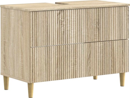 vidaXL Baderomsvaskeskap ARNHEM Sonoma eik 82 x 41 x 59 cm
