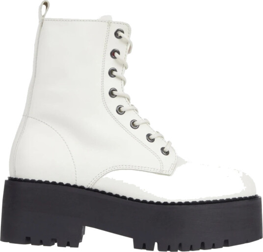 Tommy Jeans Dame Sko Hvit 37 EU, Tommy Jeans Dame Sko Hvit 37 EU,