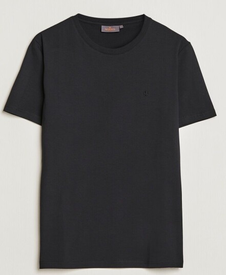 Morris James Crew Neck T Shirt Black