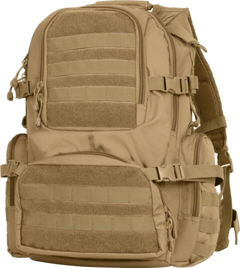 Rothco MOLLE ryggsekk med flere kamre 30 35 L Brun Rothco MOLLE ryggsekk med flere kamre 30 35 L Brun
