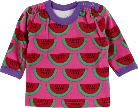 Freds World Genser   Rosa m. Vannmelon   Freds World   62   Genser Rød