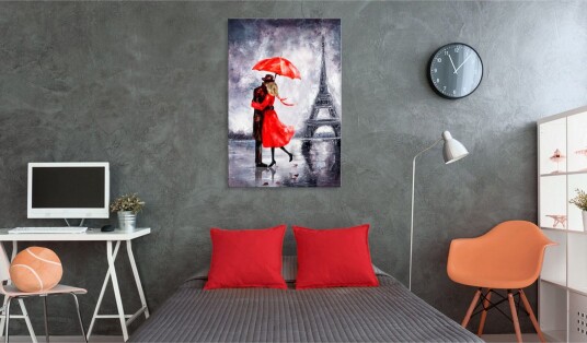 Tavle Love In Paris 80X120 Artgeist sp. z o. o.