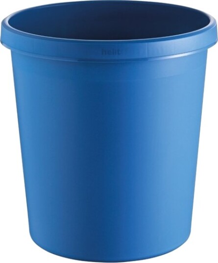 Helit H6105834 18 L Rund Plast Blå 31,5 Cm 335 Mm