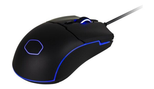 Cooler Master CM110 - mouse - USB - black - Mus - Optisk - 6 - Svart