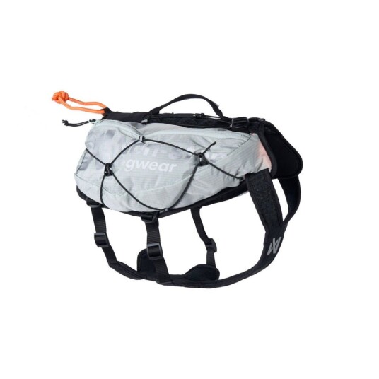 Non-Stop Dogwear Trail Light Kløvveske M og Pustende Nylon, Sort