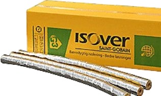 Isover Alu-Rørskål 48x30mm 1,2m Boaflex Alu2