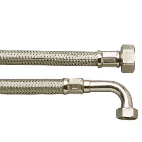 Luxor Trykkslange TP- SPX/silikon 150 cm 3/4" x 1/2" Rett/Vinkel