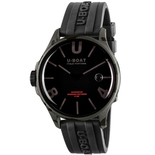 U-BOAT Darkmoon Black Camouflage 44mm U9553 - Herre - 44 mm - Analog - Kvarts urverk - Safirglass