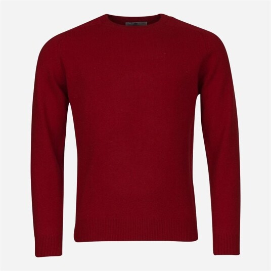 Crew Neck Lambswool Dubonnet Crew Neck Lambswool Dubonnet
