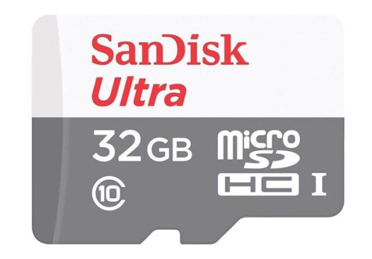 SanDisk Ultra microSD-card - 100/10MB - 32GB SanDisk Ultra microSD-card - 100/10MB - 32GB
