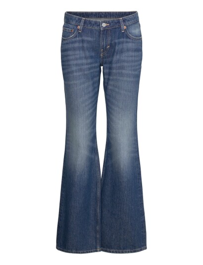Weekday Nova Low Rise Slim Bootcut Leg Jeans Blue 25 x 34 Weekday Nova Low Rise Slim Bootcut Leg Jeans Blue 25 x 34