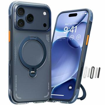 Torras iPhone 17 Pro Max Ostand Q3 Air MagSafe Deksel   Midnattsblå