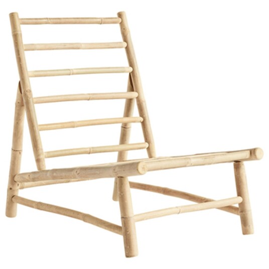 Tine K Tine K Loungestol Bambus 55 cm Naturfarget