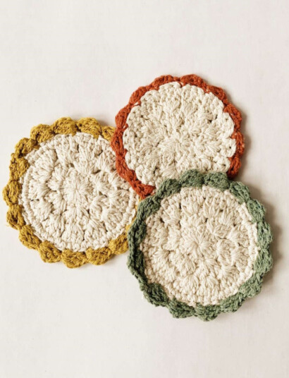 Trend Design Coasters Heklet 6pk