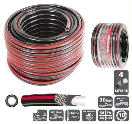 Pro Line Hageslange 4 Lags 1\" 50 M 99645 Premium Pro Line Hageslange 4 Lags 1\" 50 M 99645 Premium