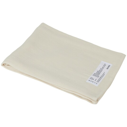 Frama Light Towel Badehåndkle 70x140 Cm Benhvit Håndklær & Badelaken Lin Bone White 15031