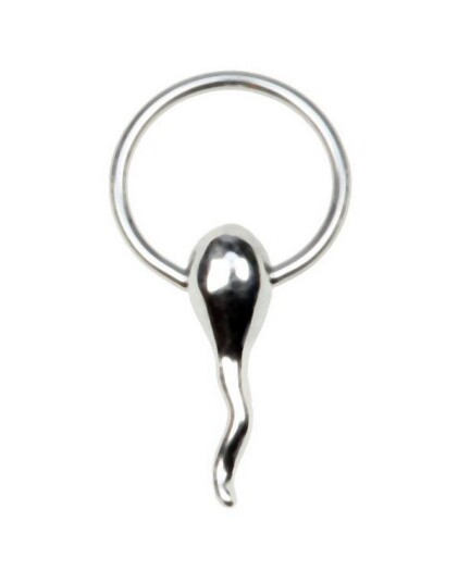 Utgått Sperm BCR Piercing Strl 1.2 x 12 mm med 4 mm kule