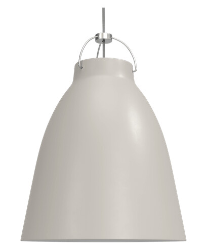 Fritz Hansen Caravaggio Matt P3 Taklampe Grå Fritz Hansen Caravaggio Matt P3 Taklampe Grå