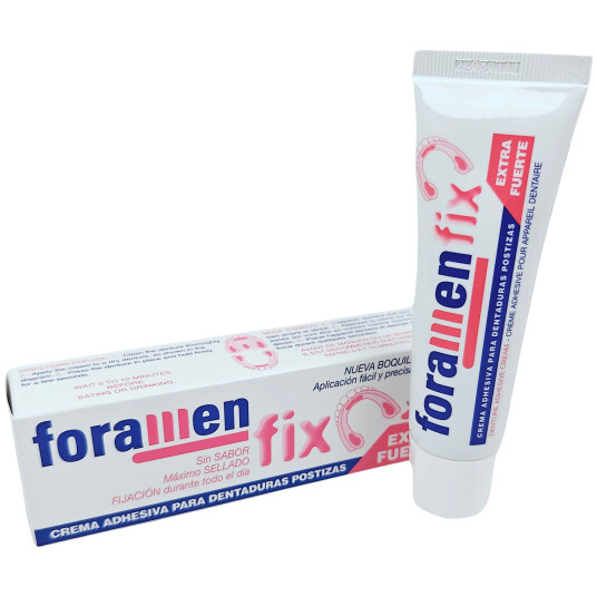 Protetisk lim Foramen Fix Extra Strong 40 g.