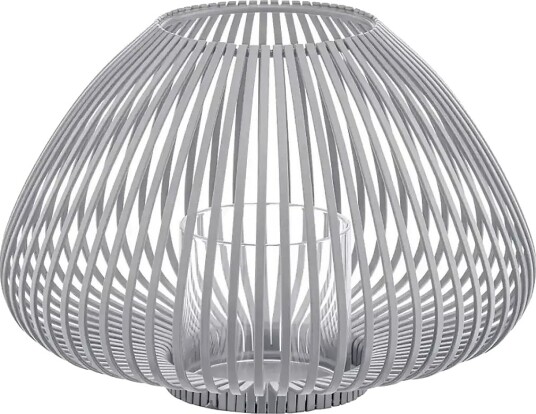 Blomus Lantern S   Ø 25,5 X 18,5 Cm   Lyva   Steel Grey   White   Ø 25CM