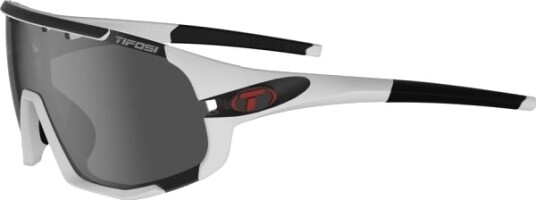 Tifosi Sledge Sportsbriller Matt Hvit (3 Glass: Smoke, Ac Red, Clear)