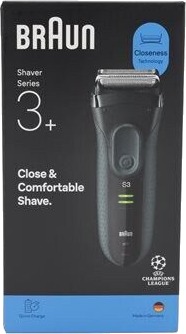 Braun Rakapparat 3000 BLK/GREY BOX MN Braun Rakapparat 3000 BLK/GREY BOX MN