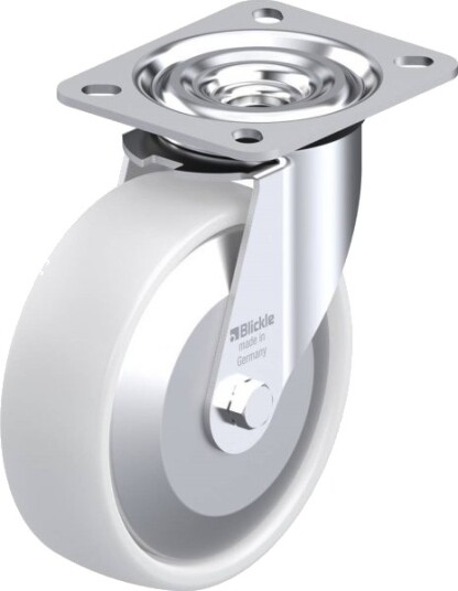 Blickle 71589 L-Po 125R-Fa Hjul, Hjuldiameter 125 Mm, Bæreevne (Maks.) 250 Kg, 1 Stk