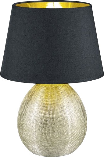 Trio Lighting Luxor bordlampe gull 35 cm Trio Lighting Luxor bordlampe gull 35 cm