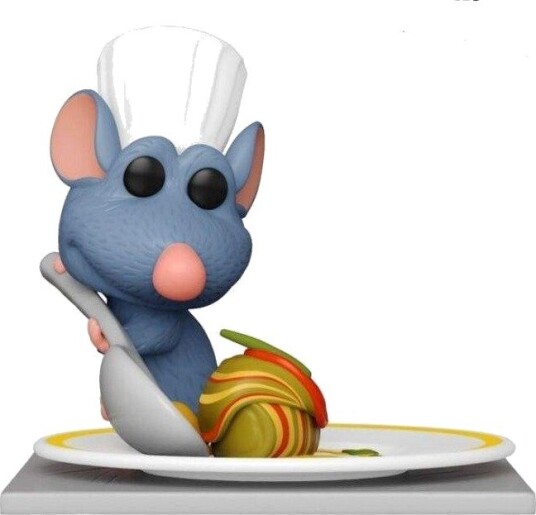 Northix Disney Ratatouille Remy Eksklusiv Figur
