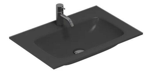 Dansani Calidris Form Møbelservant 60,2x40,5 cm, Mørk Grå Matt
