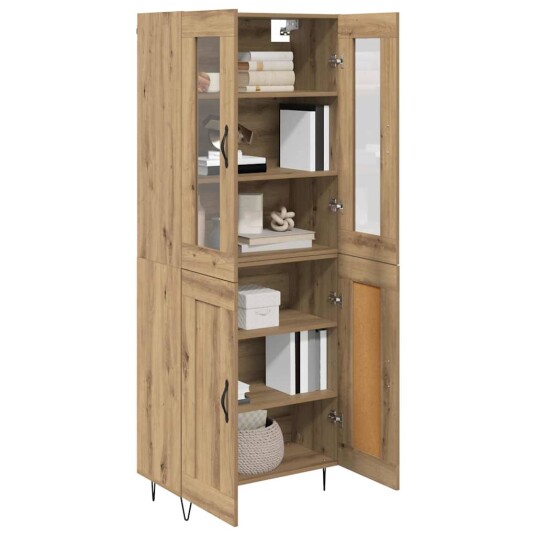  Høyskap Artisan Eik 69,5 x 34 x 180 cm Konstruert tre