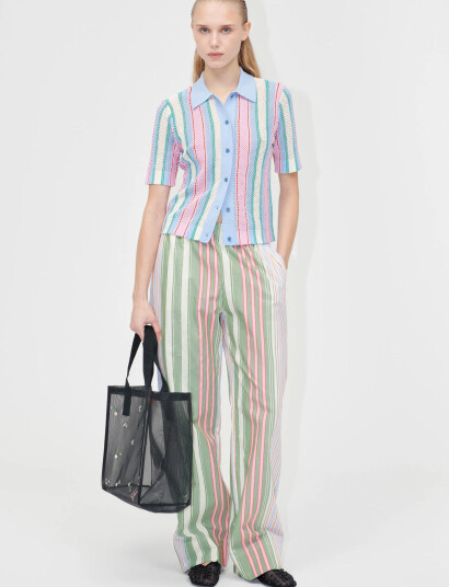 STINE GOYA 2100 Tricot Knit, Short Sleeve Croc - Multi/patterned - XS STINE GOYA 2100 Tricot Knit, Short Sleeve Croc - Multi/patterned - XS