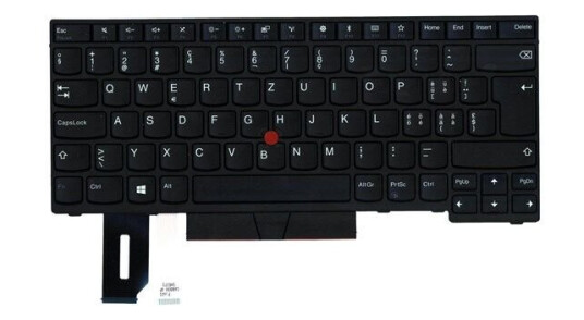 Lenovo - notebook replacement keyboard - with Trackpoint UltraNav - Swiss - black - Brbart tastatur - til utskifting - Sveitsisk - Svart