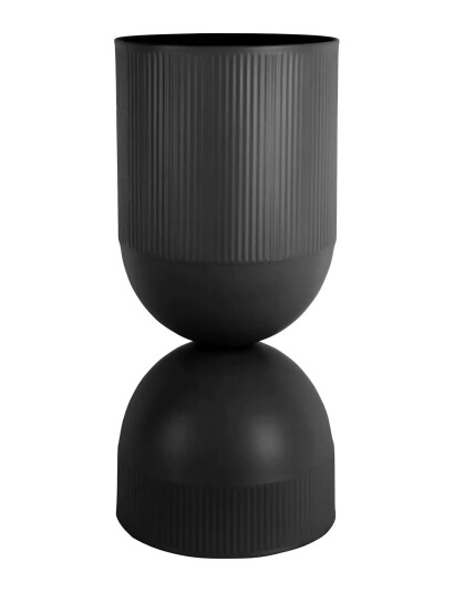 present time Plant Pot Tonar Xl - Black - H 55CM