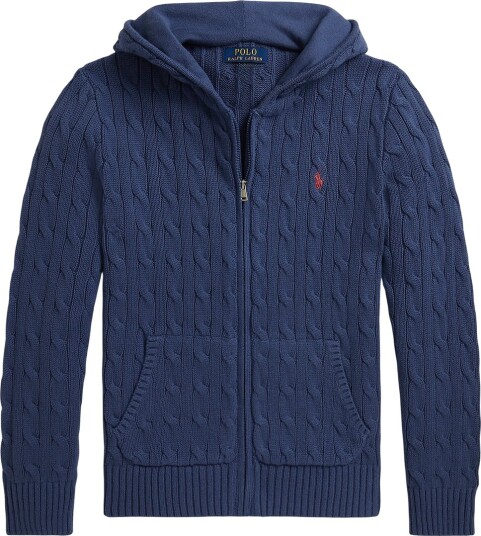 Polo Ralph Lauren Cardigan   Strikk   Gammel Royal   Polo Ralph Lauren   10 12 år (140 152)   Cardigan   Blå