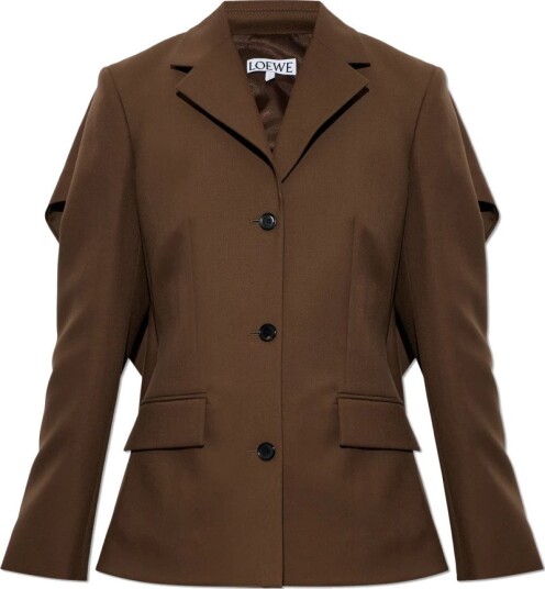 Loewe Dame Jakker Brun S,