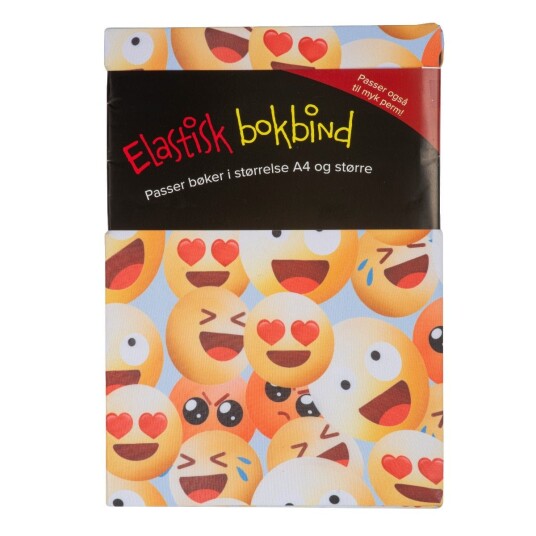 Booki Bokbind Elastisk Større Bøker Emojo