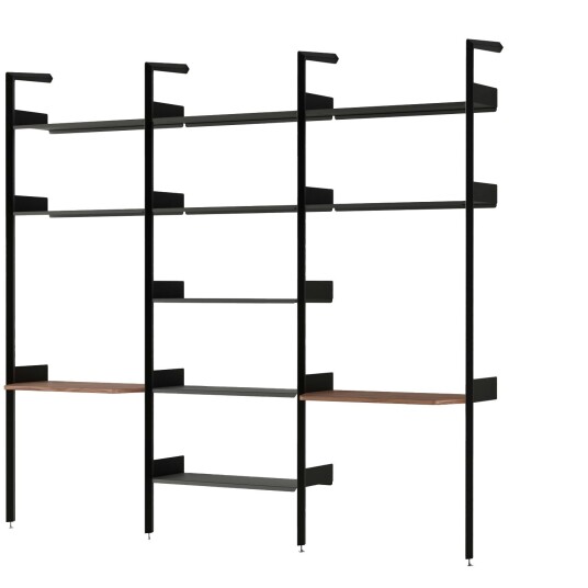 &Tradition Rombe IF2/IF4/IF5 Hyllesystem Config I Antrasitt &Tradition Rombe IF2/IF4/IF5 Hyllesystem Config I Antrasitt