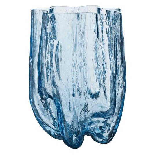 Kosta Boda Crackle vase 370 mm Sirkulært glass