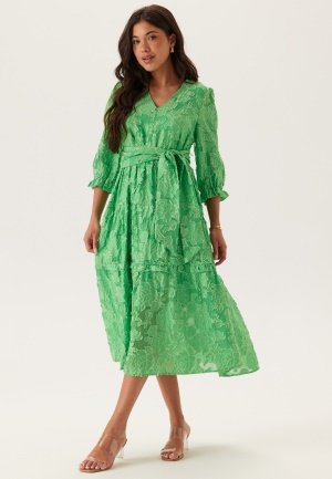 SELECTED FEMME Slfsadie 3/4 Midi Dress Absinthe Green 42