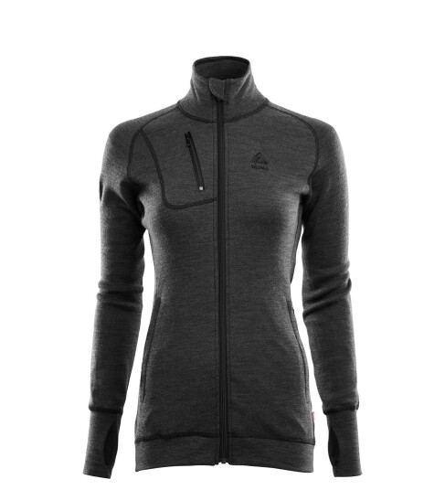 Aclima DoubleWool Jacket Dame Marengo Jet Black S Aclima DoubleWool Jacket Dame Marengo Jet Black S