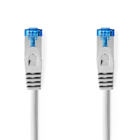 Nedis CAT6a S/FTP nettverkskabel 15m Grå Snagless
