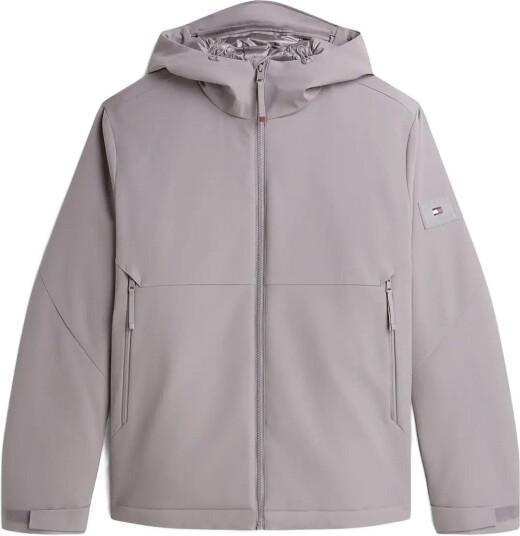 Tommy Hilfiger Tech Hooded Padded Jacket Grey XL